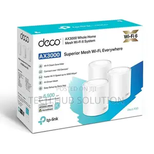 Tp-Link Deco X50 Ax3000 Wi-Fi 6 System (3-Pack)