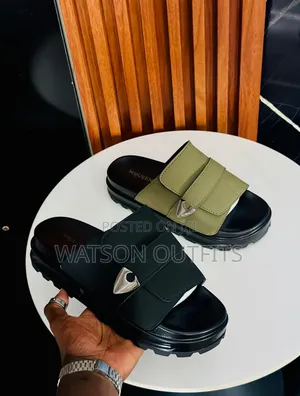 Alexander McQueen Brand Men's Leather Sandals Double Soles Items