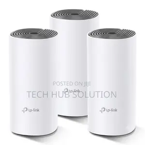 Tp-Link Deco E4 Ac1200 Whole Home Mesh Wi-Fi System (3-Pack)