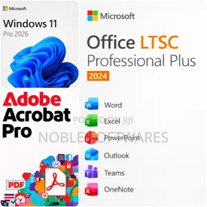 Windows 11 Pro 2026 + Ms Office 2024 LTSC + Acrobat Professional