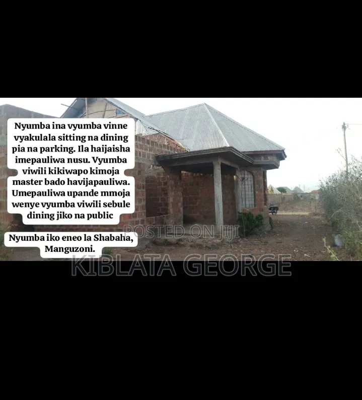 Nyumba Inauzwa Moshi