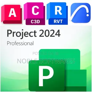 Microsoft Project 2024 Professional + 3d Modeling Programs