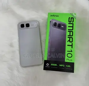 New Infinix Smart 10 128 GB Silver
