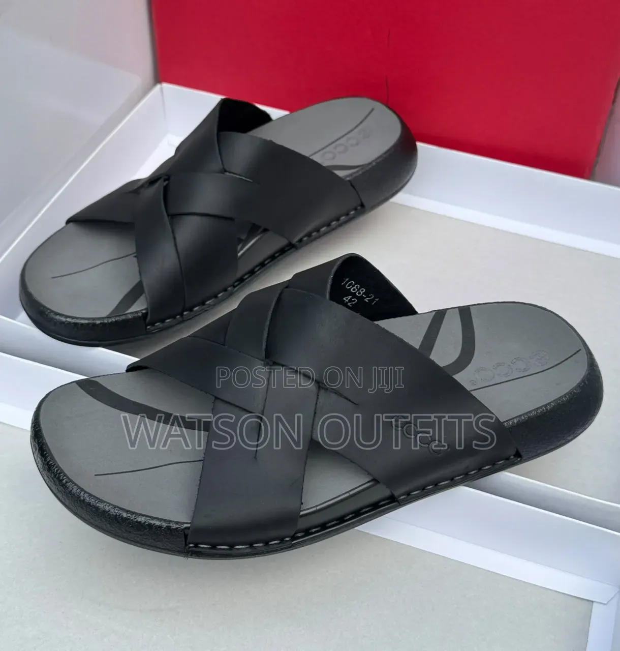 Clarks and Ecco Brands 2 Colours Men's Sandals Fully Nice