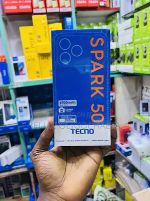 New Tecno Spark 50 128 GB Black