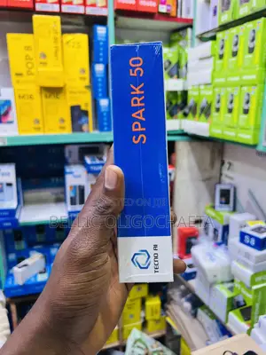 New Tecno Spark 50 128 GB Black