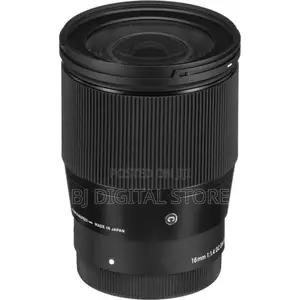Sigma 16mm F/1.4 Dc Dn Contemporary Lens (Sony E)