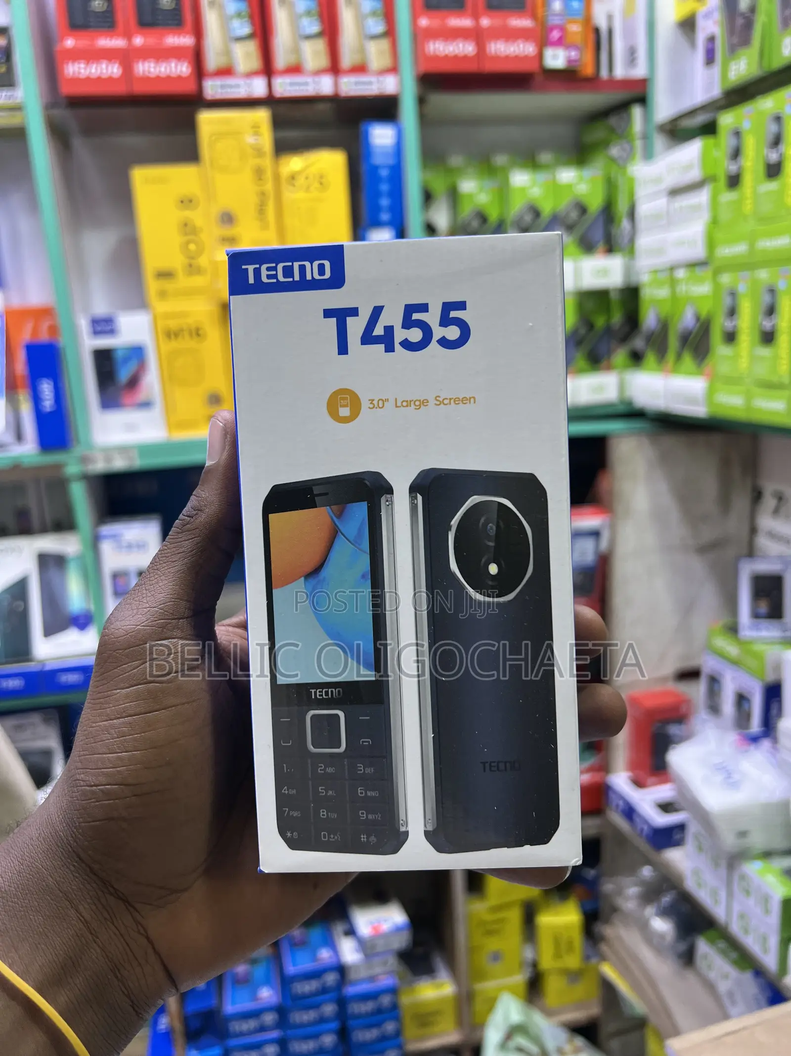 New Tecno T455 Black