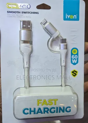 Ivon Ca220 60w Fast Charging Cable