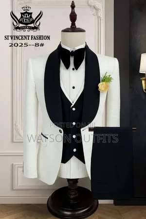 Men's New and Original Suits St Vincent Fashion Brand New