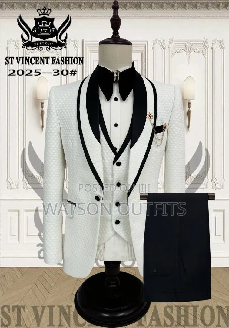 Men's New and Original Suits St Vincent Fashion Brand New