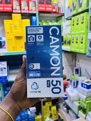 New Tecno Camon 50 Pro 256 GB Black