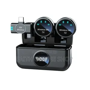 S5 Dual Wireless Lavalier Microphone System With Led Display