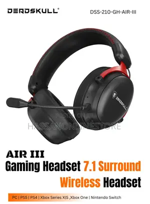 Deadskull Ninja Air Iii Wireless Gaming Headset