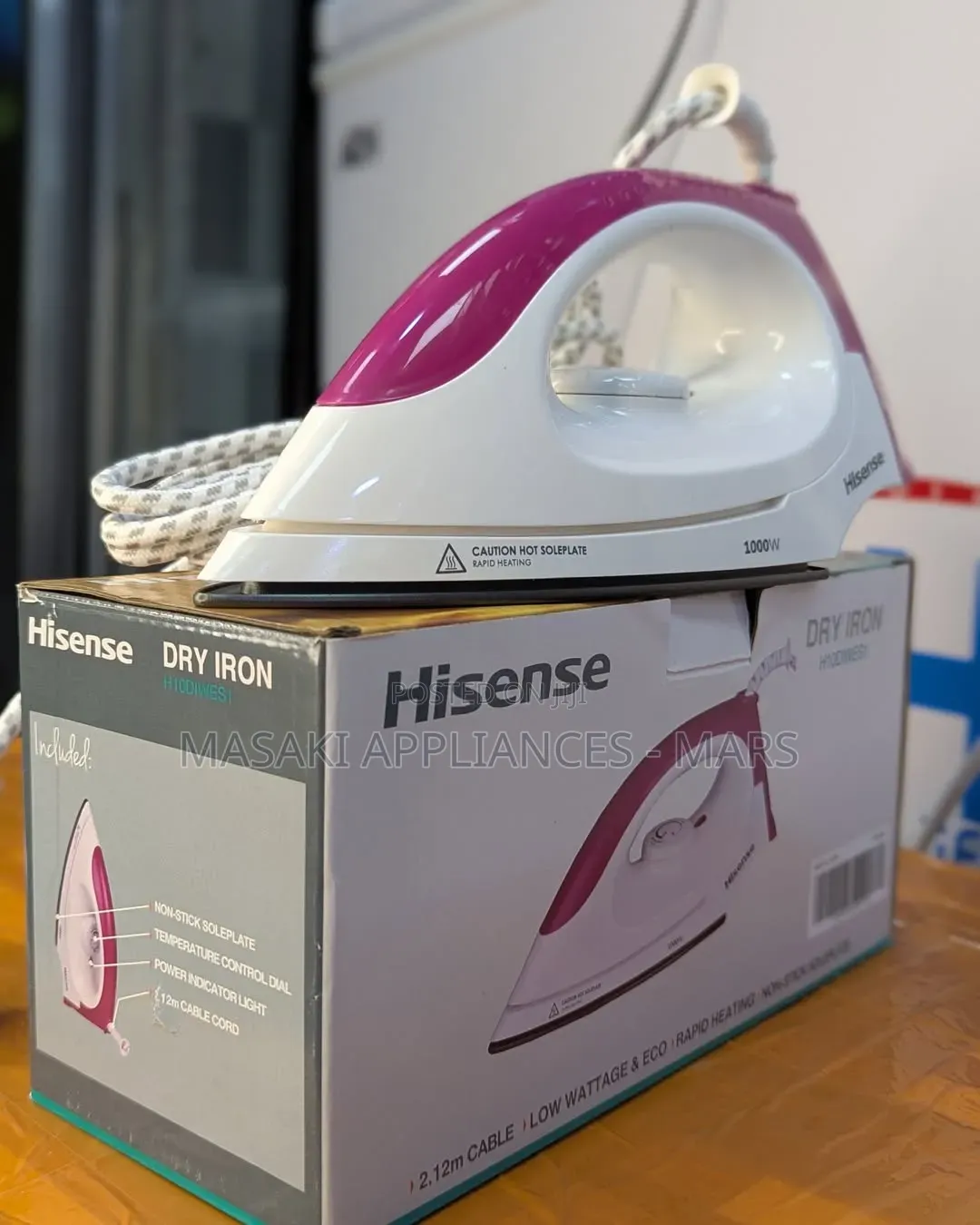 Hisense Dry Iron (Model No: H10diwes1