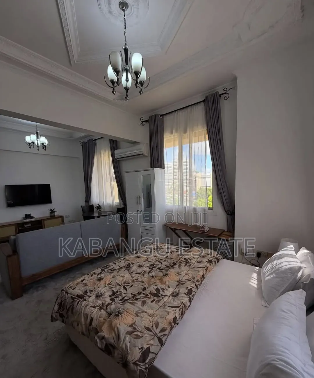 Furnished Studio Apartment in Behind Morocco, Kinondoni for rent