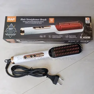 Raf Hair Straightener Brush R. 406w