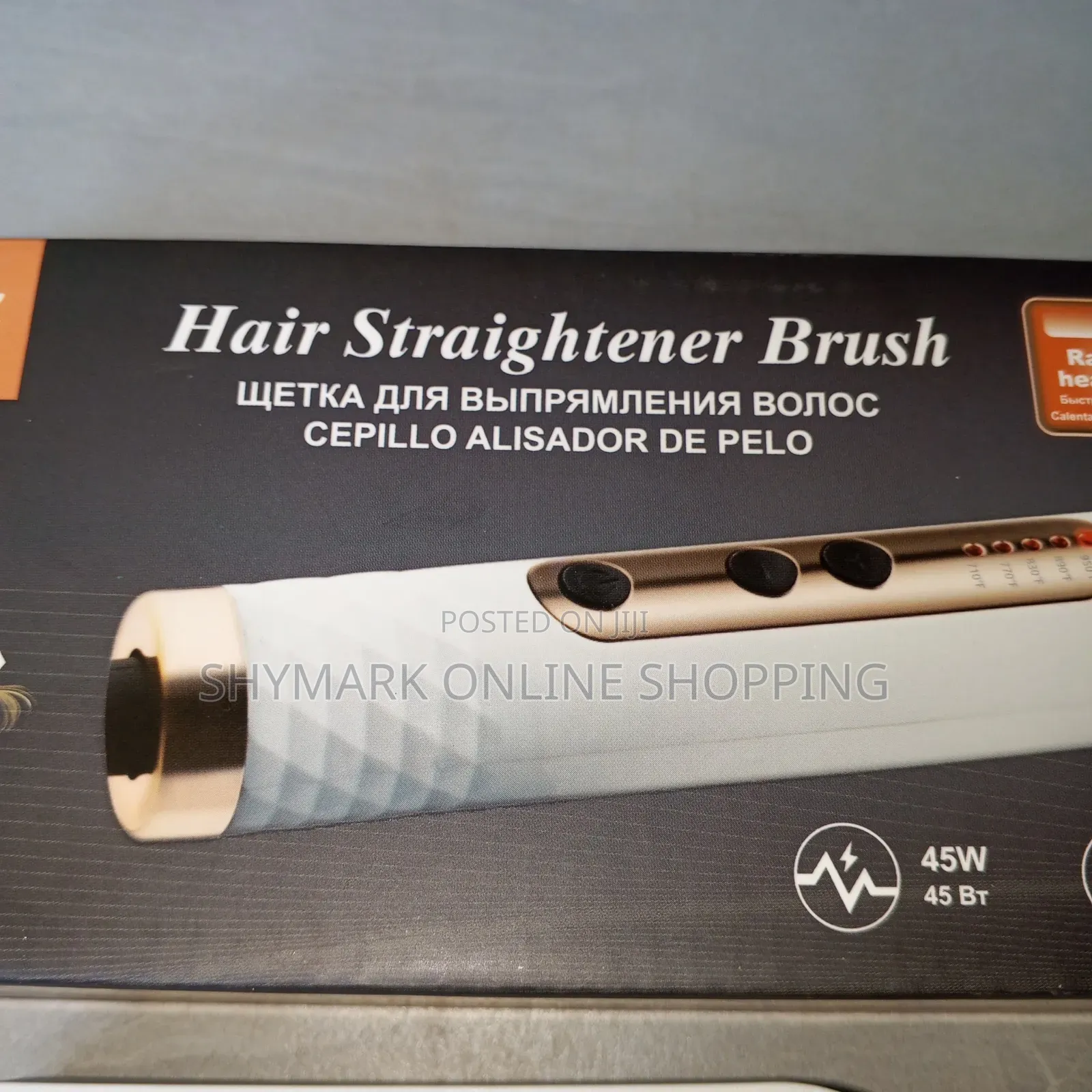 Raf Hair Straightener Brush R. 406w