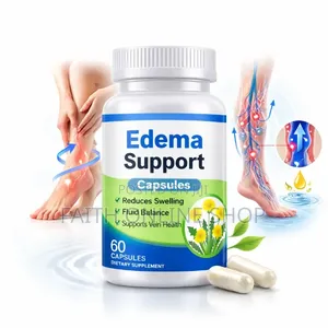 Edema Support Capsules – Natural Fluid Balance Vein Health Formula