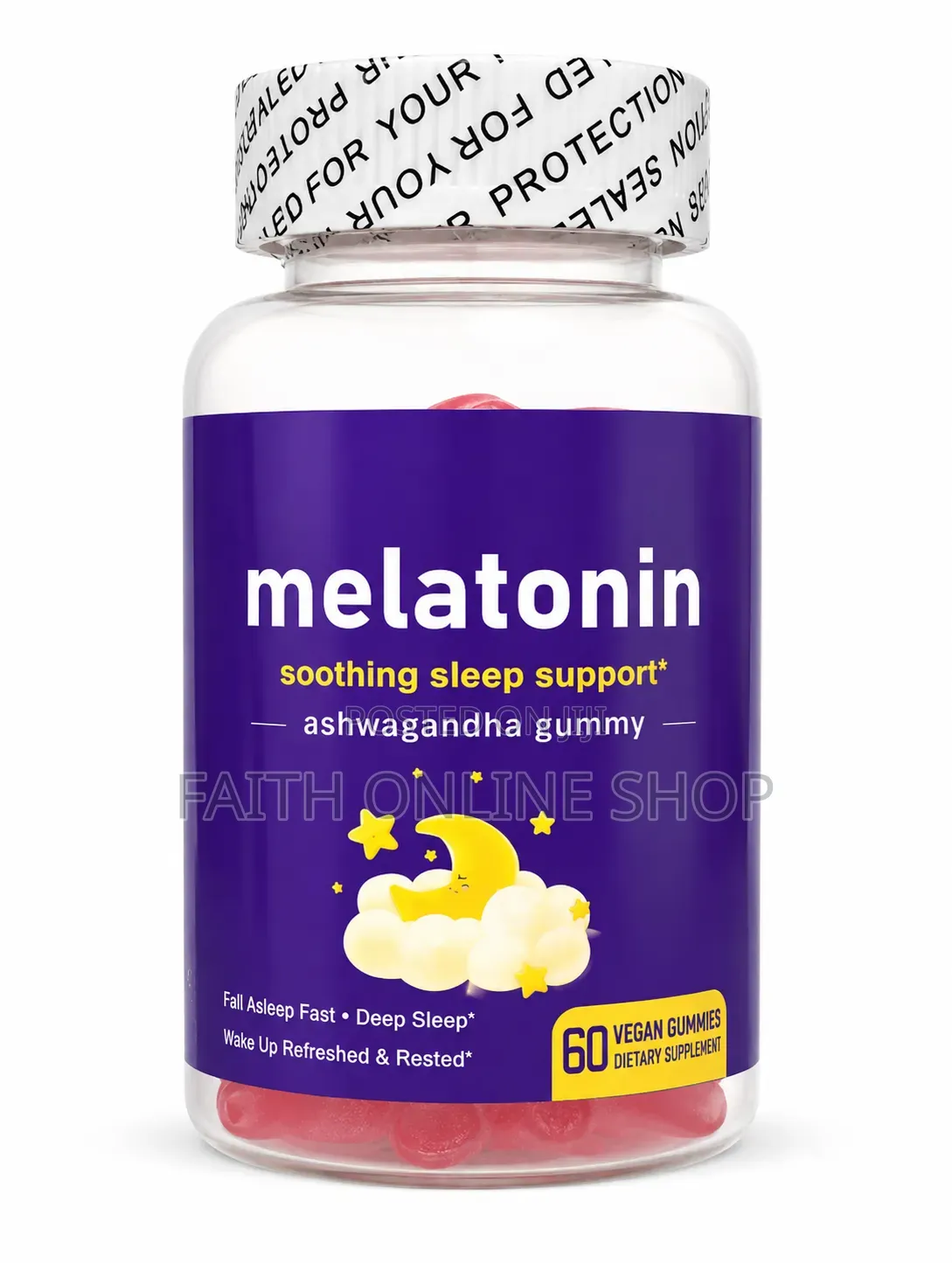 Melatonin Ashwagandha Sleep Support Gummies
