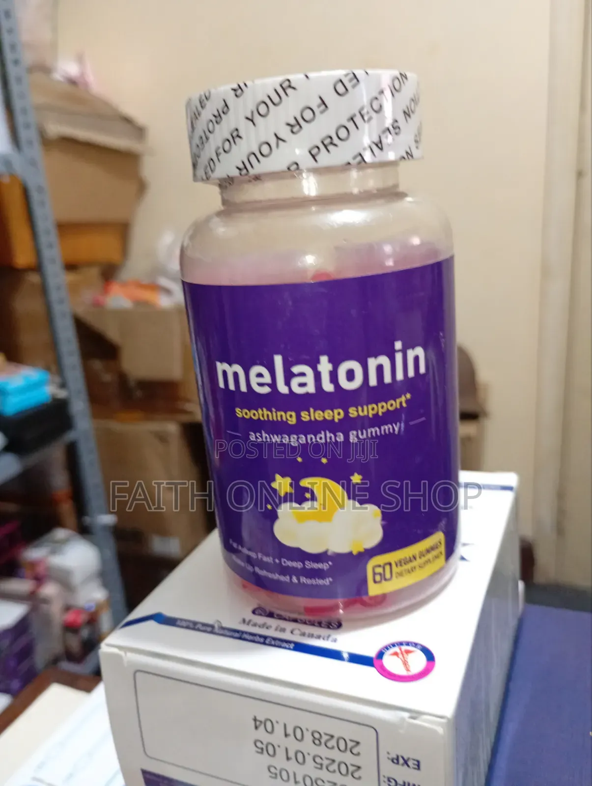Melatonin Ashwagandha Sleep Support Gummies