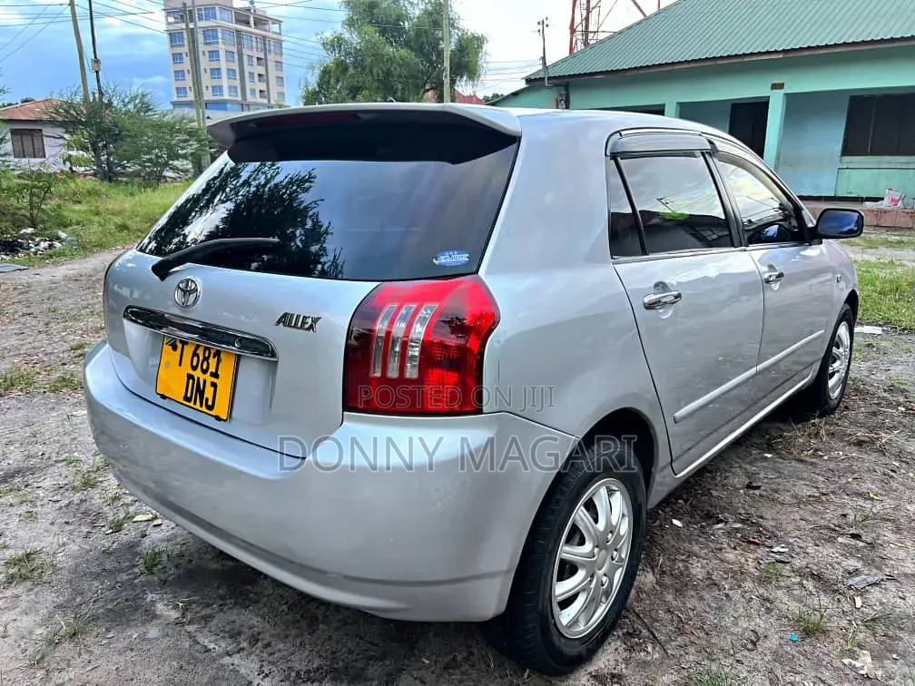 Toyota Allex 2004 Silver