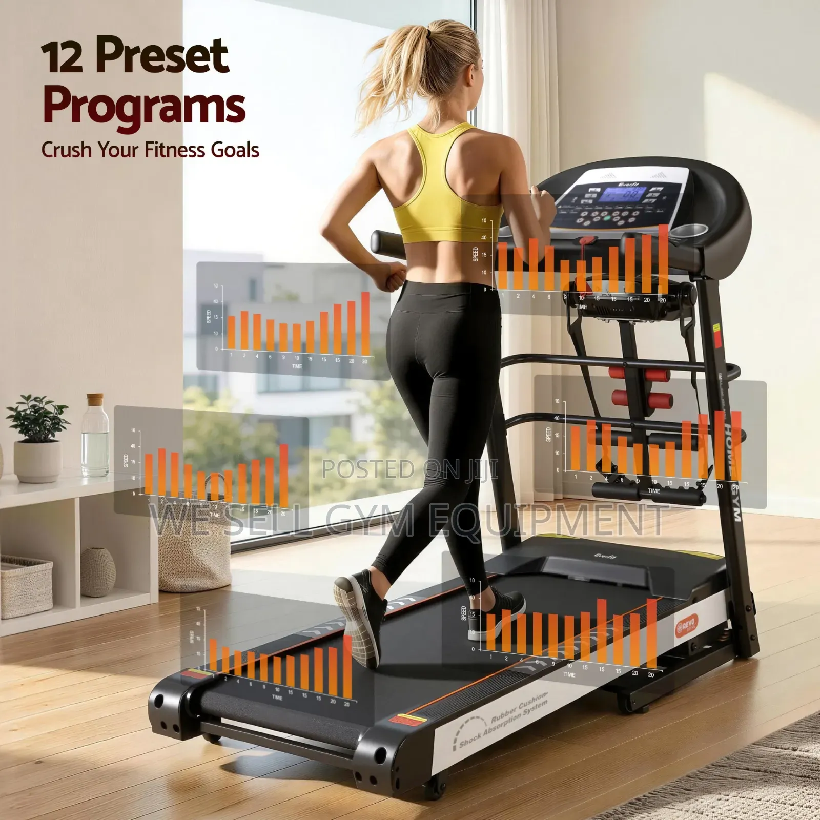 Volcan Treadmill 120kg