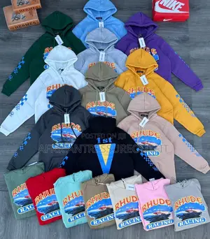 Rhude Hoodies Collection Available