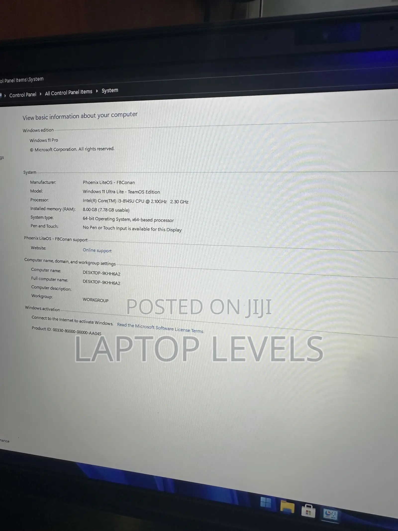 Laptop Sony VAIO E14A25CN 8GB Intel Core i3 SSD 128GB