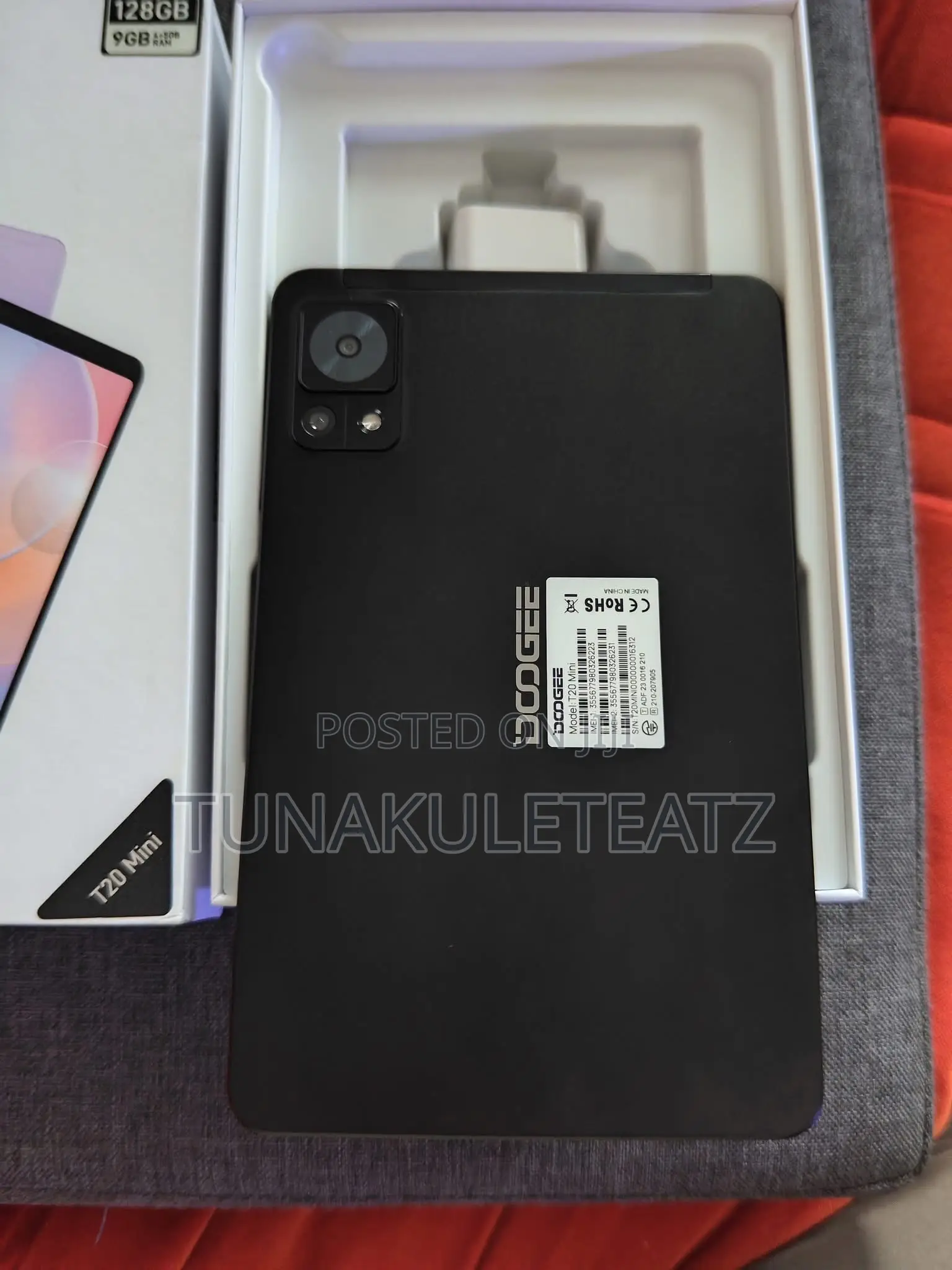 New EE Harrier Tab 8 128 GB Black