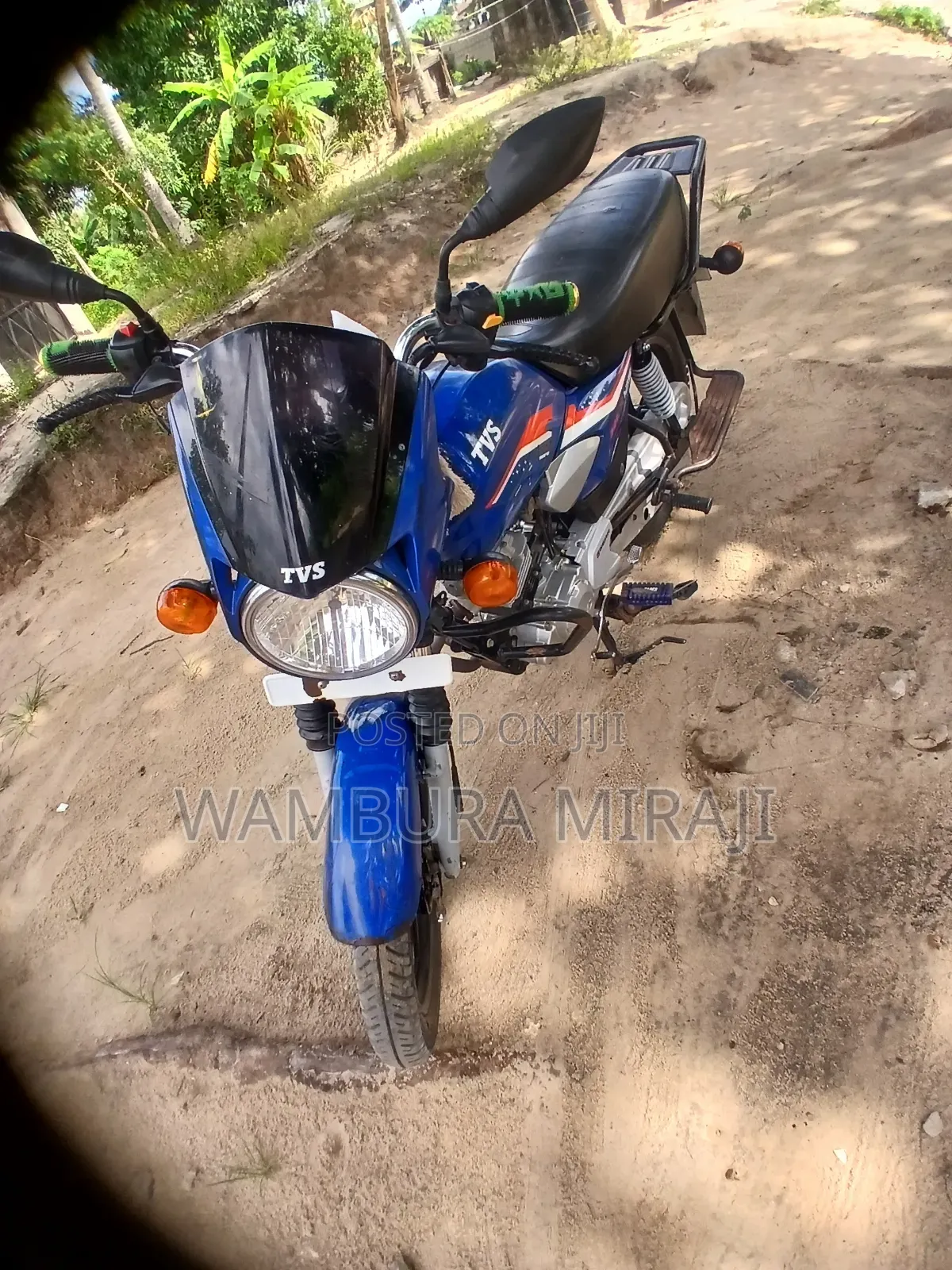 New TVS HLX 125 2025 Blue