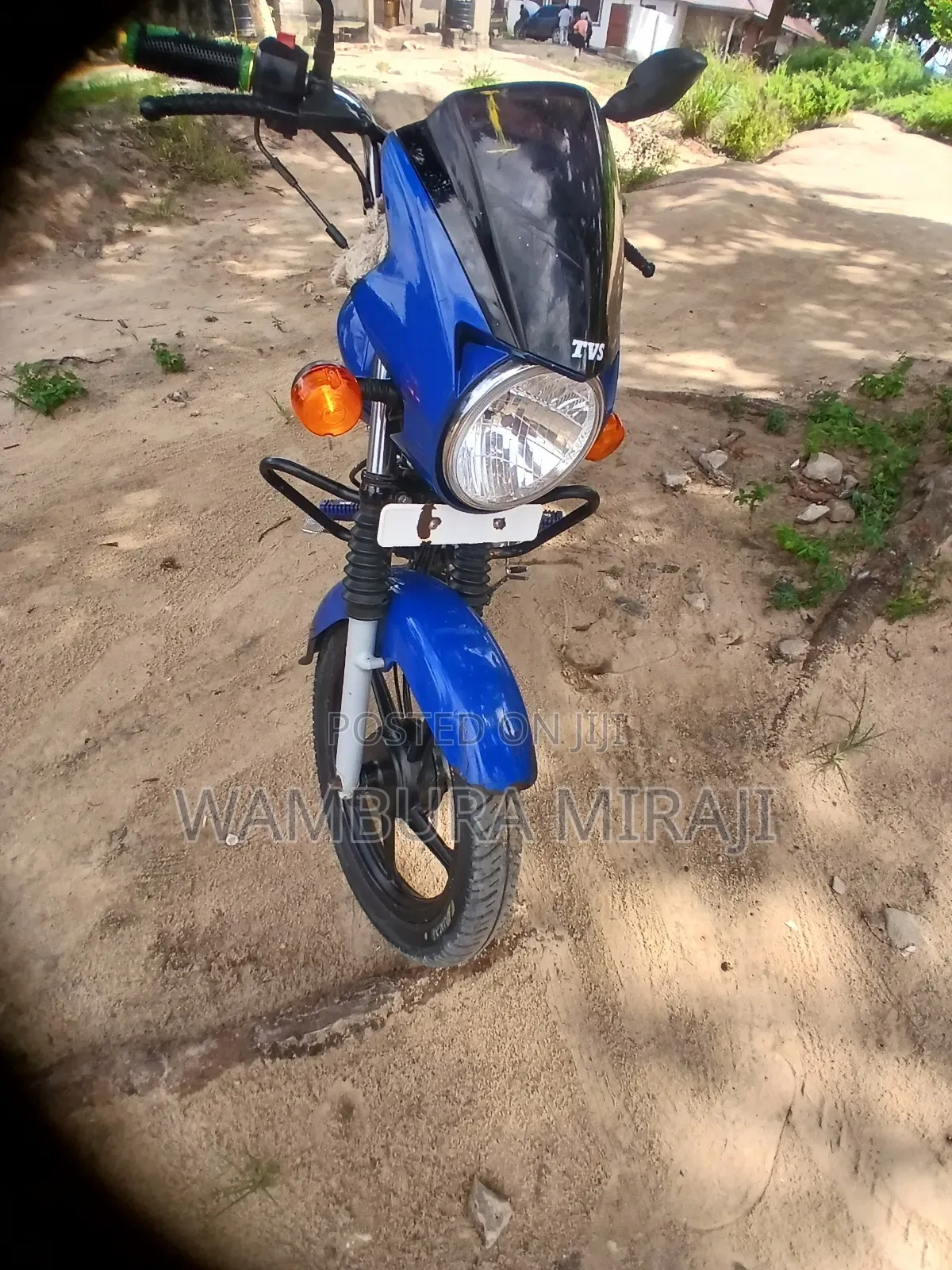 New TVS HLX 125 2025 Blue