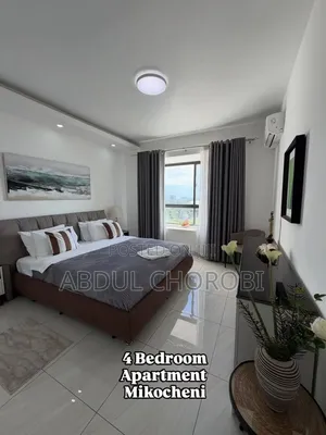 Furnished 4bdrm Apartment in Mikocheni for rent