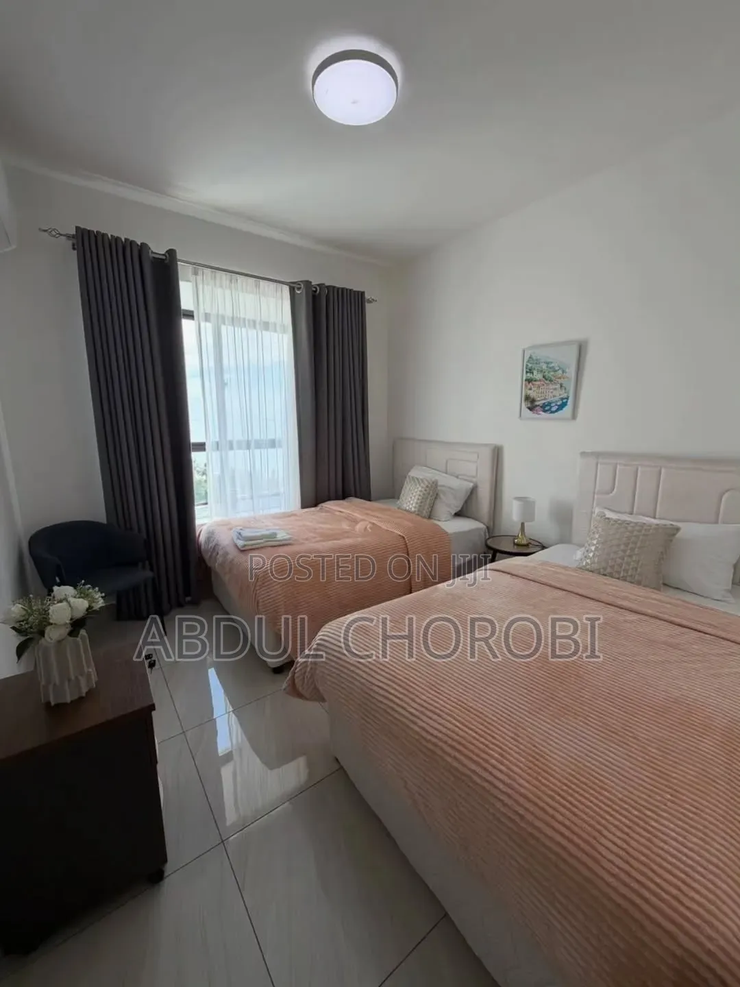 Furnished 4bdrm Apartment in Mikocheni for rent