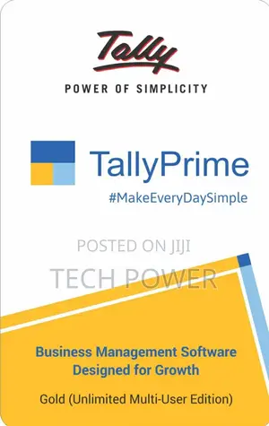 Tally Prime Gold Unlimited Multiple Users Lifetime Activation