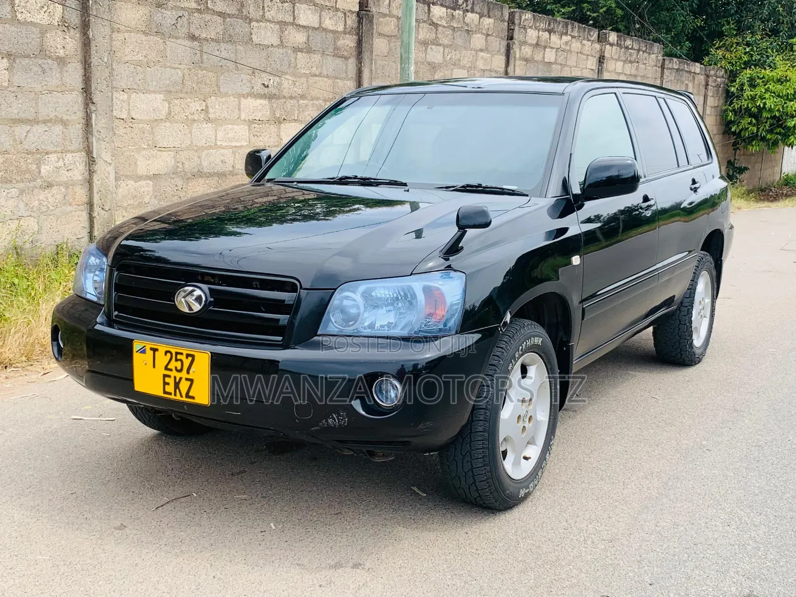 Toyota Kluger 2006 Black