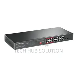 Mercusys Ms118cp 16-Port Fast Ethernet Switch