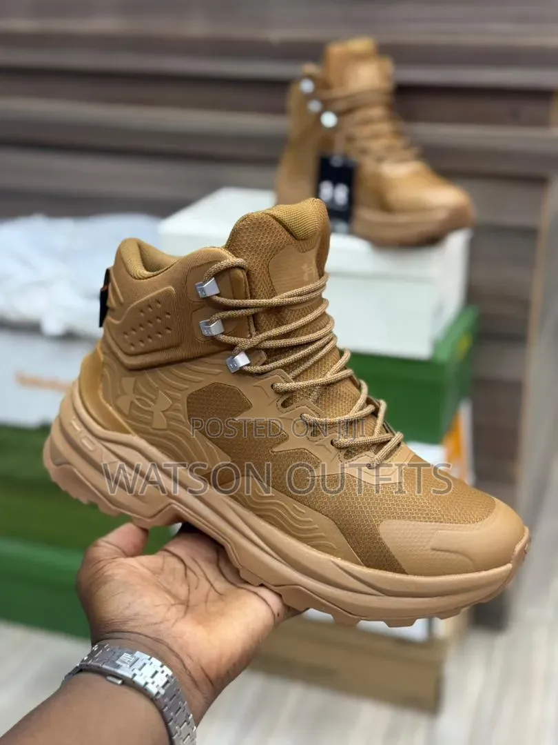 Under Armour Brand Men's Leather Shoes or Sneaker Boots