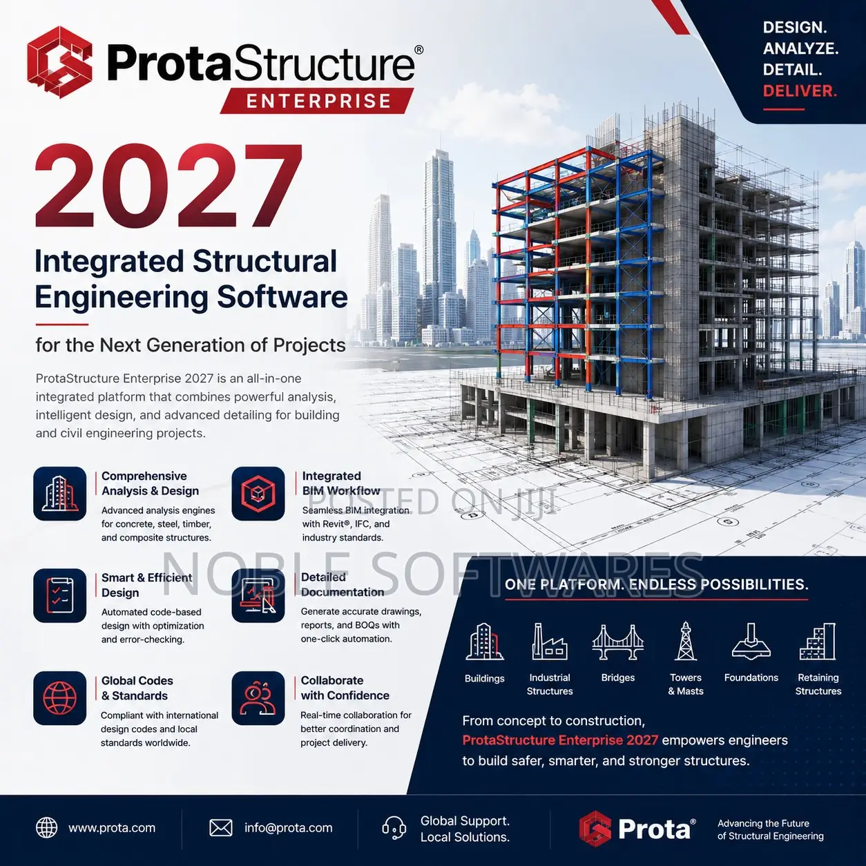 Prota Structure Suite Enterprise 2027 ( Genuine Perpetual License )