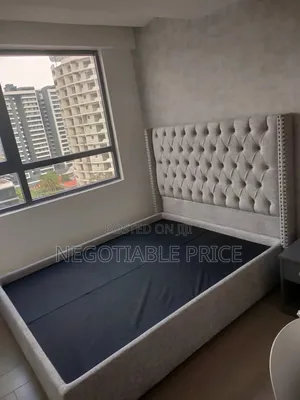 Modern Upholstered Bed Frame 5×6