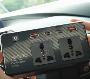 Yesido Vc07 Car Charger Inverter 200w Multiport