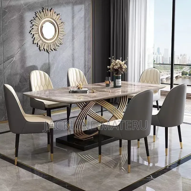 Dinning Table With 6chairs High Quality