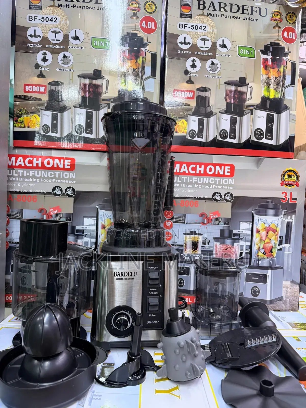 Bardefu Blender 8in1