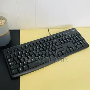 Logitech Mk120 Corded Keyboard and Mouse Combo.