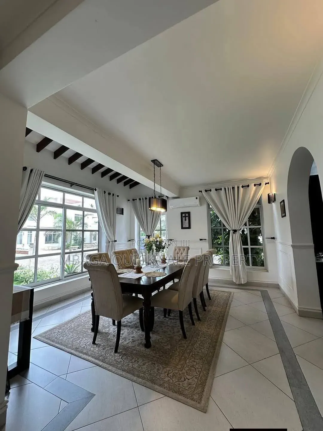 Furnished 5bdrm Apartment in Mikocheni for rent