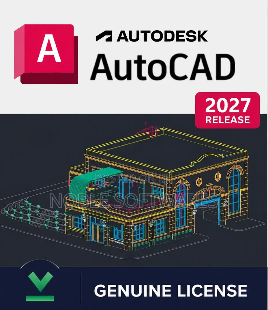 Autodesk Autocad 2027 ( 1 Year Genuine License )
