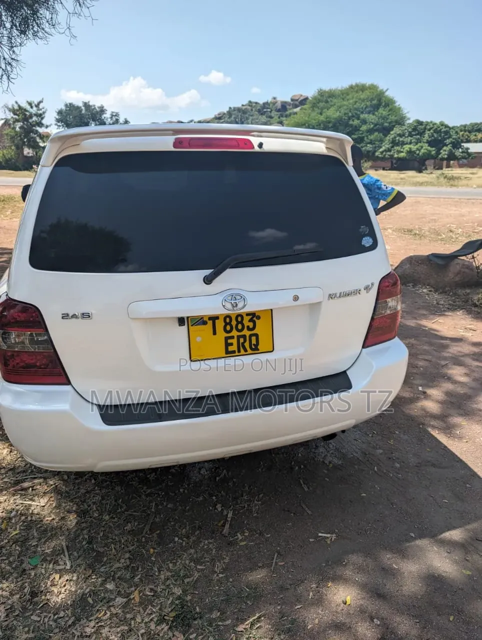 Toyota Kluger 2007 White