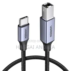 Ugreen Us370 Usb-C Male to Usb B Male Printing Cable- 1m