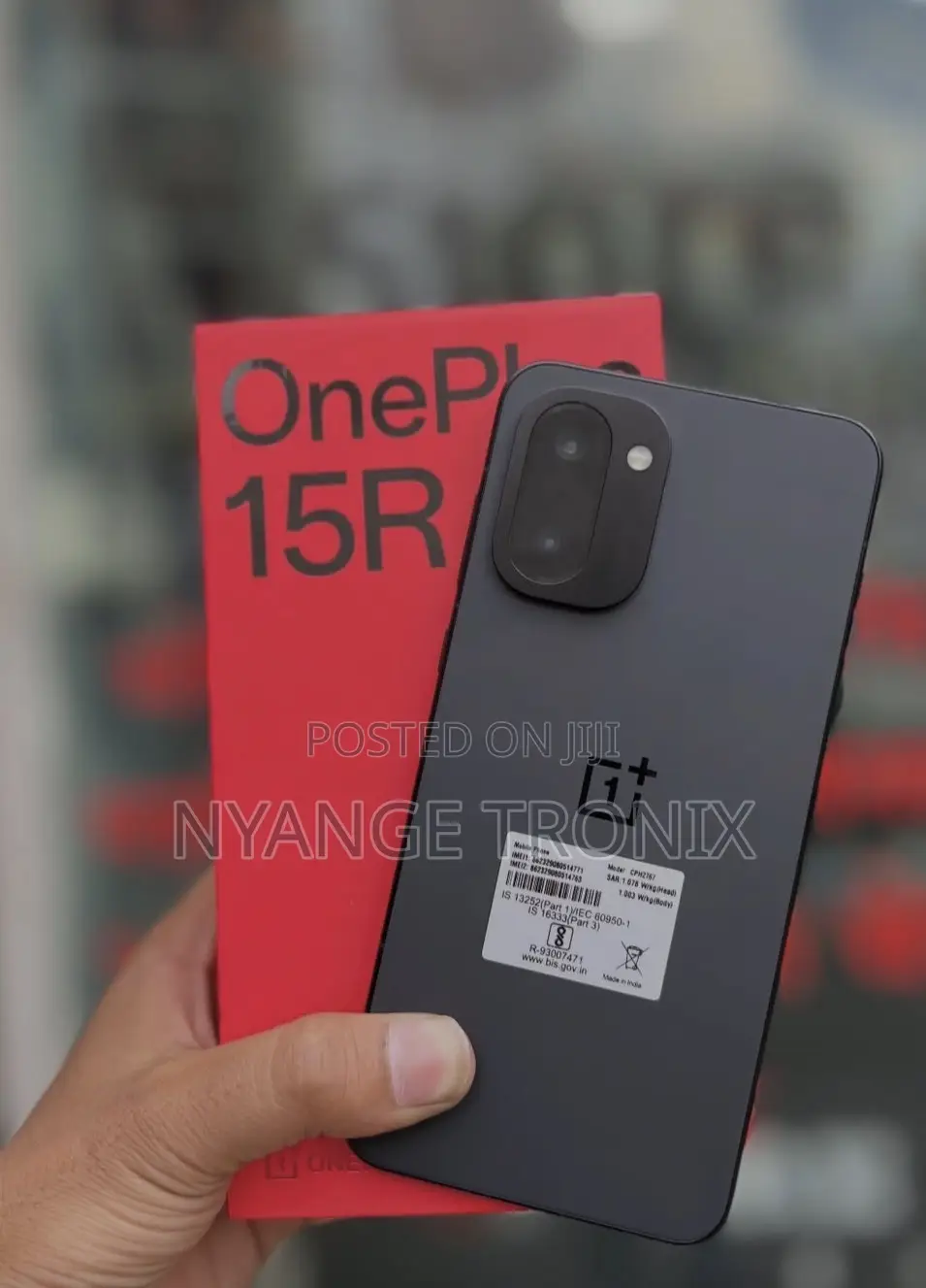 New OnePlus 15R 512 GB Black