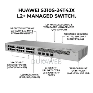 Huawei S310s-24t4jx L2+ Managed Switch